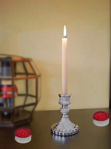 10 piezas/Velas rojas y blancas, perfectas para cenas a la luz de las velas, decoraciones románticas de bodas, velas largas rojas y blancas, decoraciones de cenas a la luz de las velas en el hogar, accesorios para fiestas, velas festivas para iluminación de hogares, velas románticas largas para emergencias en postes, creación de escenas románticas con velas, velas largas sin humo, velas para la decoración del hogar y la vida hogareña - Multicolor - Ver 5