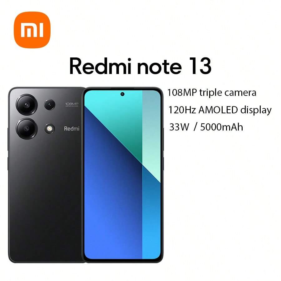 Xiaomi Xiaomi Redmi Note 13 4G Global Version Smartphone Super-Clear ...