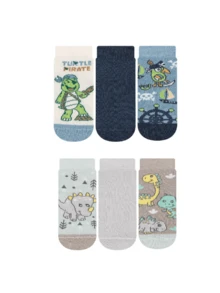 Newborn, Baby And Toddler Boy Socks - Xanh đậm - Xem 2