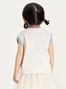 mini bala 年轻女孩中性儿童抗菌背心宝宝凉爽感觉透气轻便背心