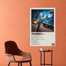 1 póster popular de álbum de música para decoración de pared sin marco para decoración interior - Multicolor - Ver 1