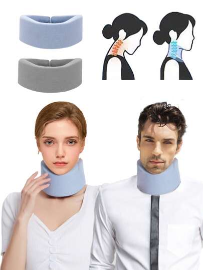1pc Neck Brace Protector, Head And Neck Support For Men And Women, Neck Support Collar, Home, Office, Casual, Daily Life, Christmas Gift