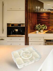 1 件带盖和手柄的托盘零食盒便携式零食托盘储蓄盒分配器，用于糖果、水果、坚果、零食储物盒冰箱保鲜盒，便携式 - 非常适合派对、娱乐、储存、存储、厨房整理器、厨房用品、房间装饰、家居装饰。 - 彩色 - 查看 8