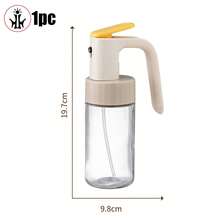 1入組玻璃廚房用油霧噴霧器，廚房用油霧瓶，油霧噴灑器罐，廚房、夏日海灘派對、食品、露營、組織、房間裝飾和廚房用品。 - 彩色 - 查看 2