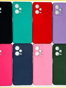 Capa Capinha Samsung Silicone Aveludado Para S10/S10 PLUS/S10 LITE/S10 E/S9/S9 PLUS/S8/S8 PLUS - Azul Marinho - Visão 2