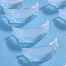 12 PIEZAS Varillas y almohadillas de silicona transparentes para levantar y rizar las pestañas