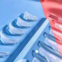 12 PIEZAS Varillas y almohadillas de silicona transparentes para levantar y rizar las pestañas
