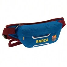 FC Barcelona Crossbody Bag (Blue/Maroon) Travel Bag - Blue - View 3
