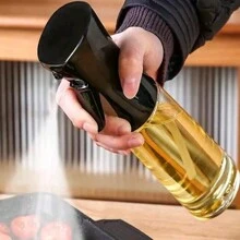 1pc Explosive Pressure Type Oil Spray Bottle Home Seasoning Bottle Dustproof Oil Control Bottle Kitchen Spray Spray Spray Bottle Oil Pot,Kitchen,Summer Beach Party,Food,Camping,Organizer,Room Decor,Kitchen Items. - Multicolor - View 10