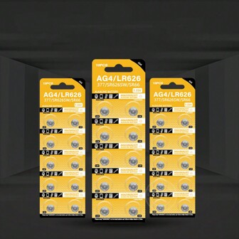 Hoge Kwaliteit AG4 LR626 1.55V Alkaline Horloge Batterij 377 SR626 177 626A 377A CX66W Voor Speelgoed Rekenmachine Autosleutel klok Knoopcel