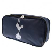 Tottenham Hotspur FC Logo Nylon Boot Bag (Navy) - Navy Blue - View 1