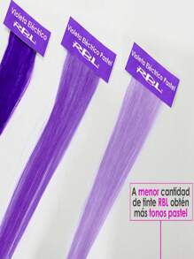 Tinte de Fantasía en Crema RBL Nutrapel Semi-permanente (Colores Neon) - Chispa Naranja - Ver 7