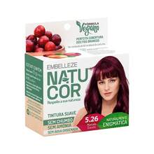 Hair Coloring - Natucor 5.26 Dark Marsala - View 2