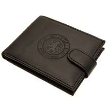 Chelsea FC RFID Anti Fraud Leather Wallet (Black) - Black - View 3