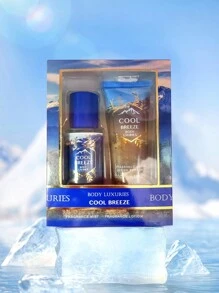 Perfume Cool Breeze Body Fragrance Mist Lotion Aromatherapy Set Of 2 Fragrance Sprayers - 清新香調 - 查看 1