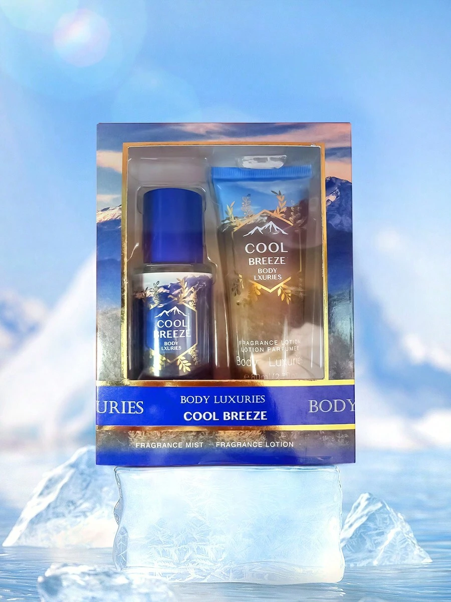 Perfume Cool Breeze Body Fragrance Mist Lotion Aromatherapy Set Of 2 Fragrance Sprayers - 清新香調 - 查看 1