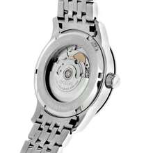 DOXA 瑞士机械男士腕表，时尚商务瑞士腕表，夜光防水钢表带腕表，瑞士进口 D147RWH - 白色 - 查看 5