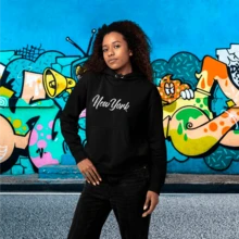Blusa Moletom Streetwear Nova York Ref 1023