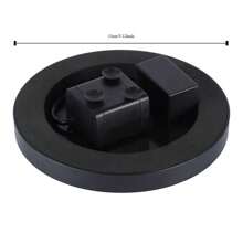 太陽能漂浮式噴泉，適用於池塘、花園、戶外庭院 - 黑色 - 查看 2