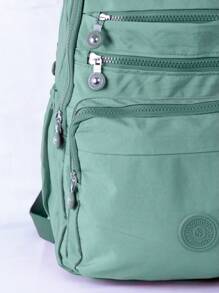 Women Fashion Backpacks - Mint Green - View 4