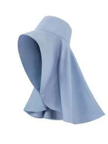 1 件装太阳帽，带可调节铝丝帽檐、马尾辫孔和宽帽檐，防晒，多用途渔夫帽，适合海滩度假、户外运动和休闲装 - 彩色 - 查看 16