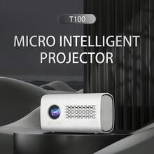 1pc Portable Smart HD Wireless Projector, Home 1080p Cinema Projector, Built-In HIFI Speakers, Bluetooth Wireless Screen Sharing, Enhance Your Gaming/Video Experience, Gift, For Home/Office/Outdoor Smart Projector - View 2