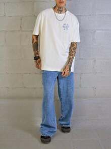 Men T-Shirts - 白色 - 查看 5