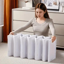 Folding Shoe Rack 6 Levels Shoe Organizer - White - View 3