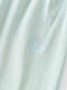 mini bala Unisex Young Boy Base Wear Home Anti-Mosquito Pants - Green - View 7