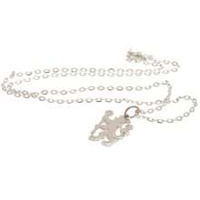 Chelsea FC Necklace & Pendant (Silver) - Silver - View 1