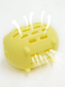 1pc Silicone Makeup Sponge Holder, Breathable Easy Drying Portable Makeup Blender Case - Multicolor - View 4