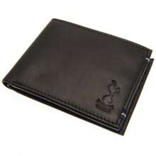 Tottenham Hotspur FC Leather Stitched Wallet (Black) - Black - View 3