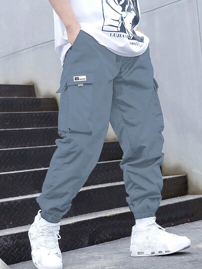 1pc Boys/Teens Casual Sports Outdoor Jacket With Large Pockets & Ribbon Decor, Suitable For Commuting, School, Daily Casual, Travel