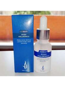 Serum Ácido Hialuronico Hidratante Suavizante Antiarrugas 30ml, Serum Facial con Ácido Hialuronico con Blanqueamiento de la Piel - Azul - Ver 4
