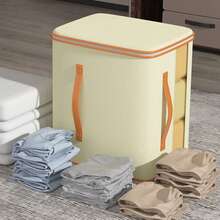 1pc Clothes Quilt Storage Bag Quilt Organizer Large-Capacity Visual Futon Bag Closet 4-Piece Organizer - Multicolor - View 7