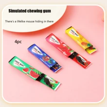 1pc Cockroach Trick Chewing Gum Joke Prank Toy For April Fool's Day (Some Parts Shipped Randomly) - Multicolor - View 1