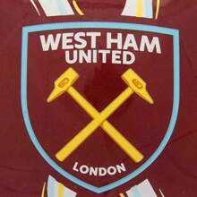 West Ham United FC Cosmos Football (Claret Red/Light Blue/White) - Red Earth - View 2