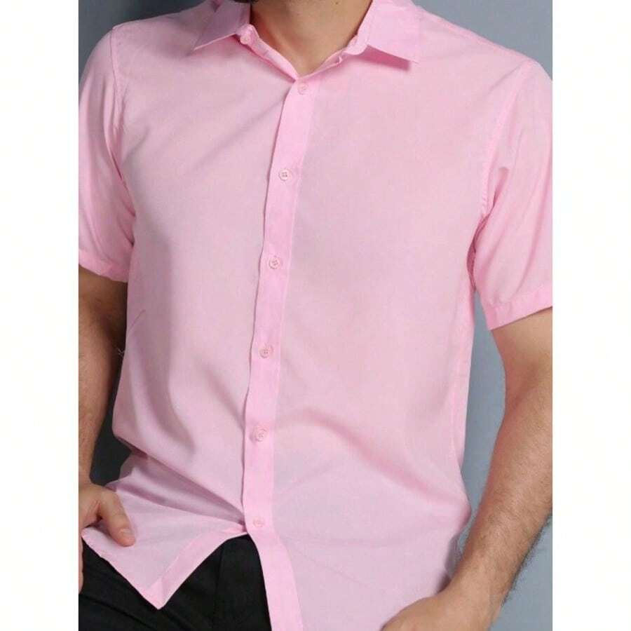 Men Denim Shirts - Rusty Rose - View 1