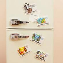 Miniso 迪士尼复古邮票收藏惊喜盲盒，可收藏的动作人物，随机设计家居装饰，非常适合节日和生日礼物（1 件，随机款式） - 米色 - 查看 3