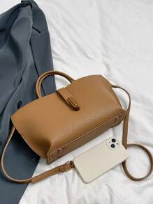 Vintage Style Small Handheld Woven Basket Bag For Women, High-End And Unique, Spring/Summer Fashion, Can Be Carried On Shoulder Or Cross-Body