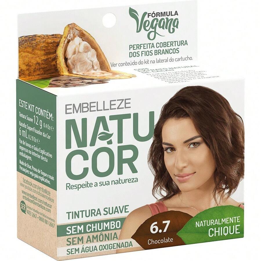Hair Coloring - Natucor 6.70 Chocolate - View 1
