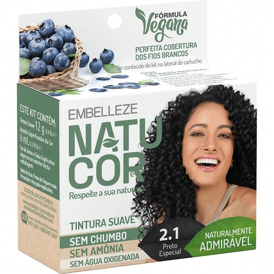 Hair Coloring - Natucor 2.1 Blueberry - View 1