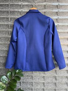 Women Tops - 藍色 - 查看 3