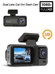 GMAIPOP Dual Lens Dash Cam For Car HD 1080P Car Video Recorder Night Vision G-sensor Loop Recording Car DVR Camera Parking Monitor - Black - View 1