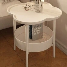 Modern Minimalist Cloud-Shaped Side Table For Sofa, Living Room, Nordic Style Wrought Iron Coffee Table, French Style - Multicolor - View 1