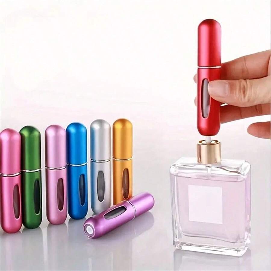 5 Ml Refillable Perfume Spray Bottle - Portable And Convenient For Travel And Long-Lasting Fragrance - Multicolor - View 1