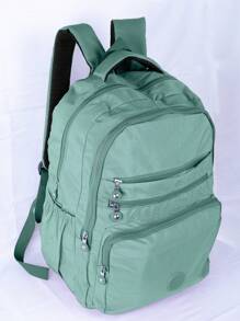 Women Fashion Backpacks - Mint Green - View 1