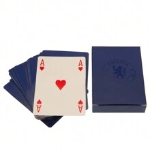 Chelsea FC Executive Playing Card Deck (Blue) - Cadet Blue - View 3