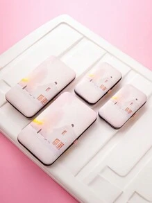 6pcs Nail Clipper Set, Manicure Tools, Nail Care Kit - Nail And Toenail Clippers, Women Birthday Gift, Pink Nail Clipper Gift - Multicolor - View 9