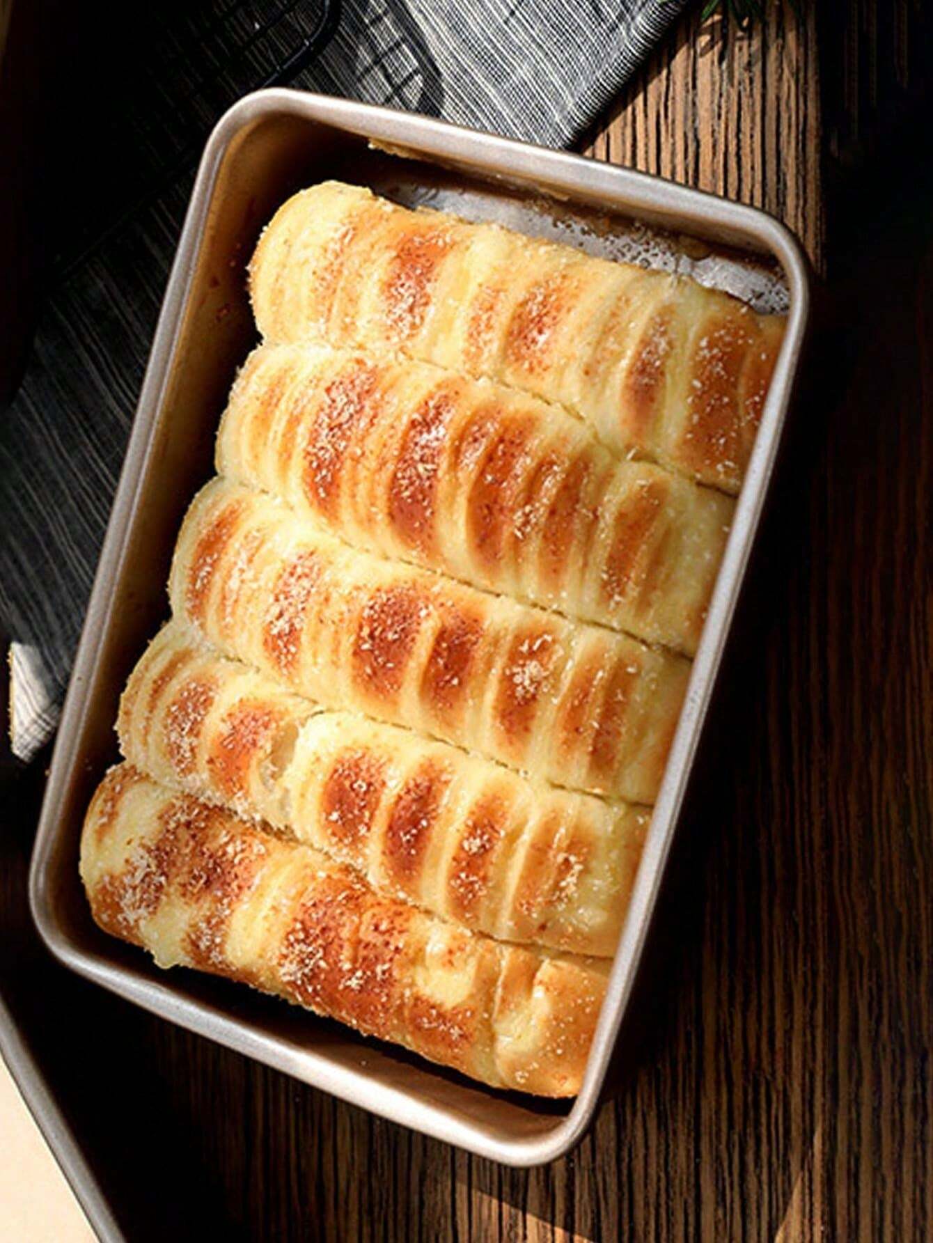 1pc Rectangle NonStick Carbon Steel Baking Tray/Pan For Jelly Rolls